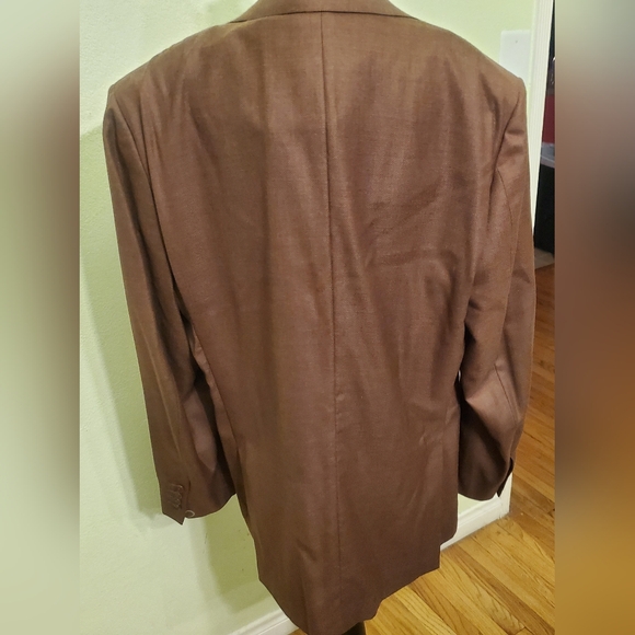 ZEGNA DARK FOLIAGE OASI LINO EVENING JACKET. NWT - Picture 5 of 5